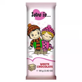 Белый шоколад "LOVE IS" картинка 346632 - МосИгра